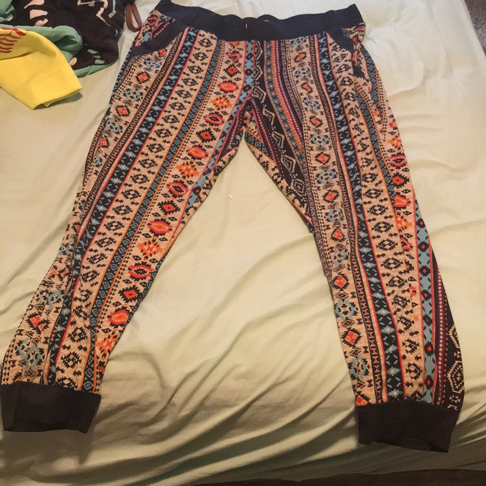 Tribal Pattern Joggers